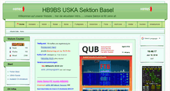 Desktop Screenshot of hb9bs.ch